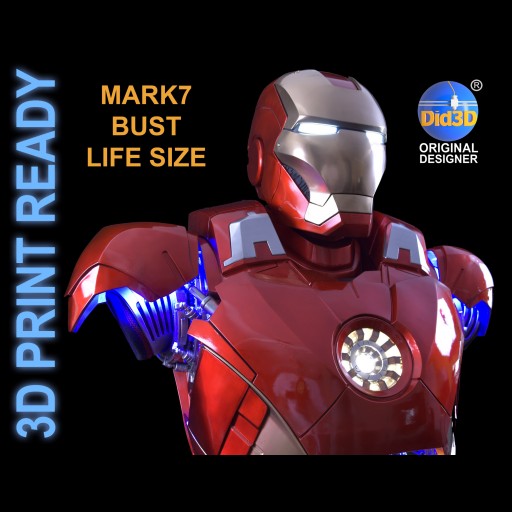 IRONMAN MARK VII BUST LIFE...