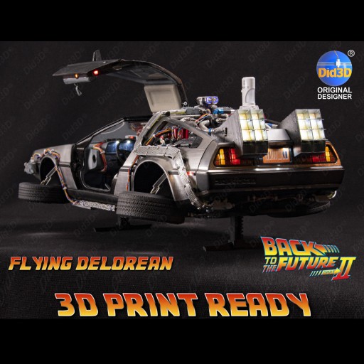 Flying DELOREAN BTTF2...