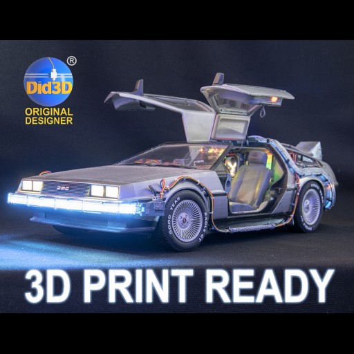 DELOREAN HQ Special 3Dprint...