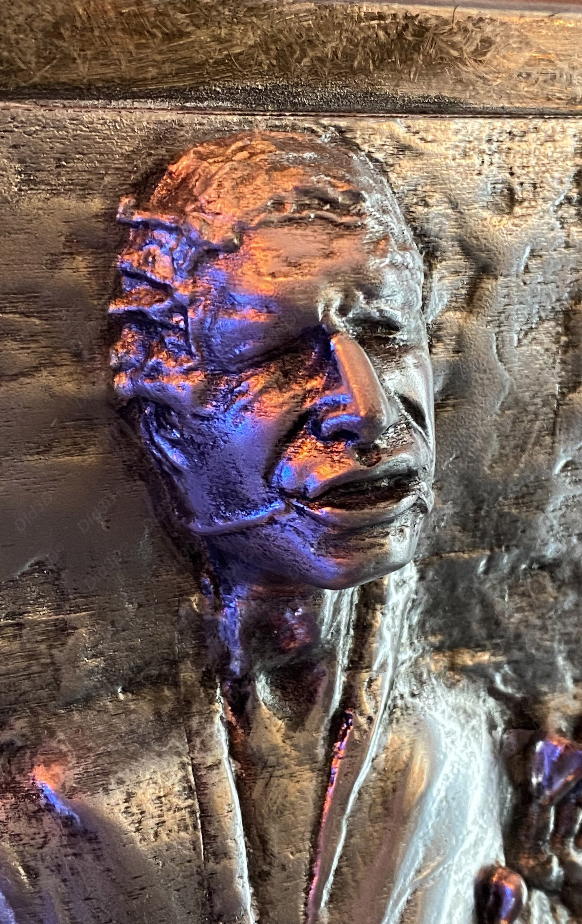 Han Solo en Carbonite 1/3em 620 mm - 4