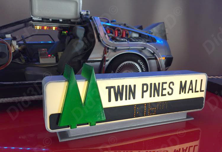 TWIN PINES MALL Enseigne 1/30em 200mm - 2