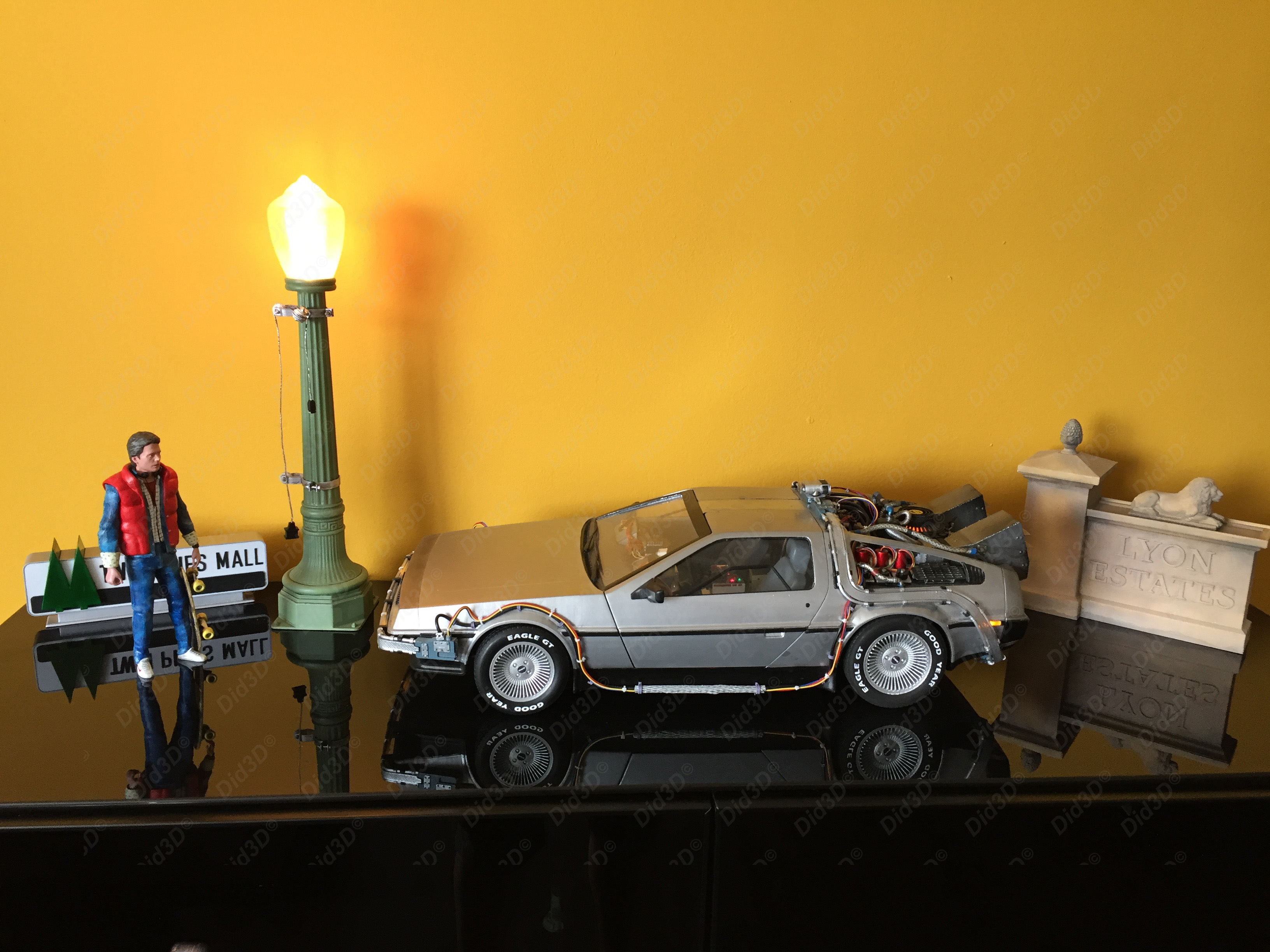 Lampadaire Bttf Did3D 1-8em 400mm - 3