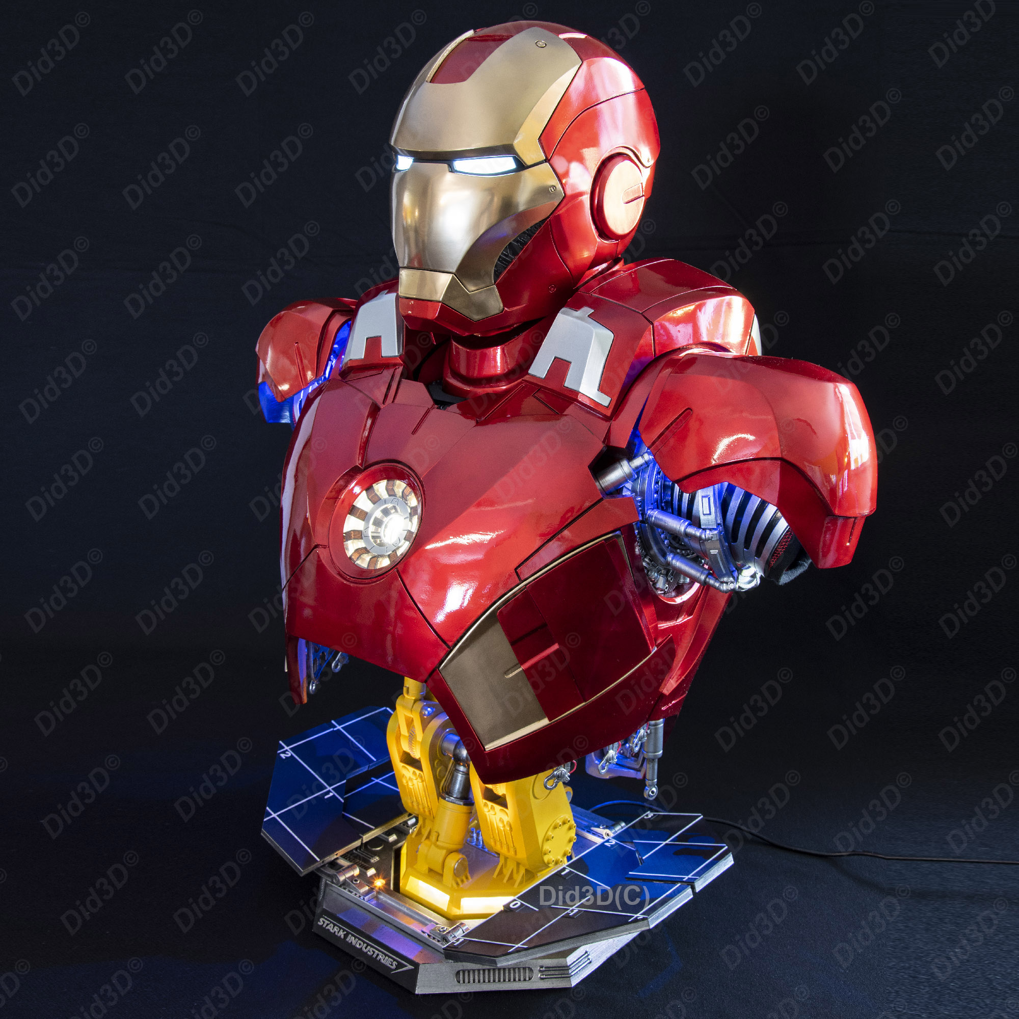IRONMAN MARK VII BUST Taille reel 750mm - 7