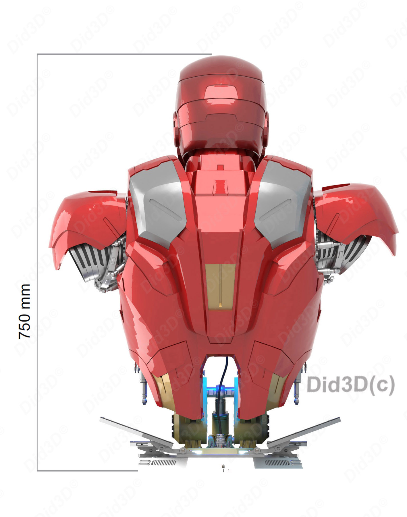 IRONMAN MARK VII BUST Taille reel 750mm - 21