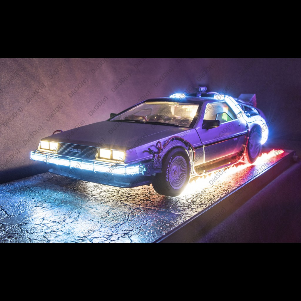 Base En feu  Delorean 1/8em 800mm - 5