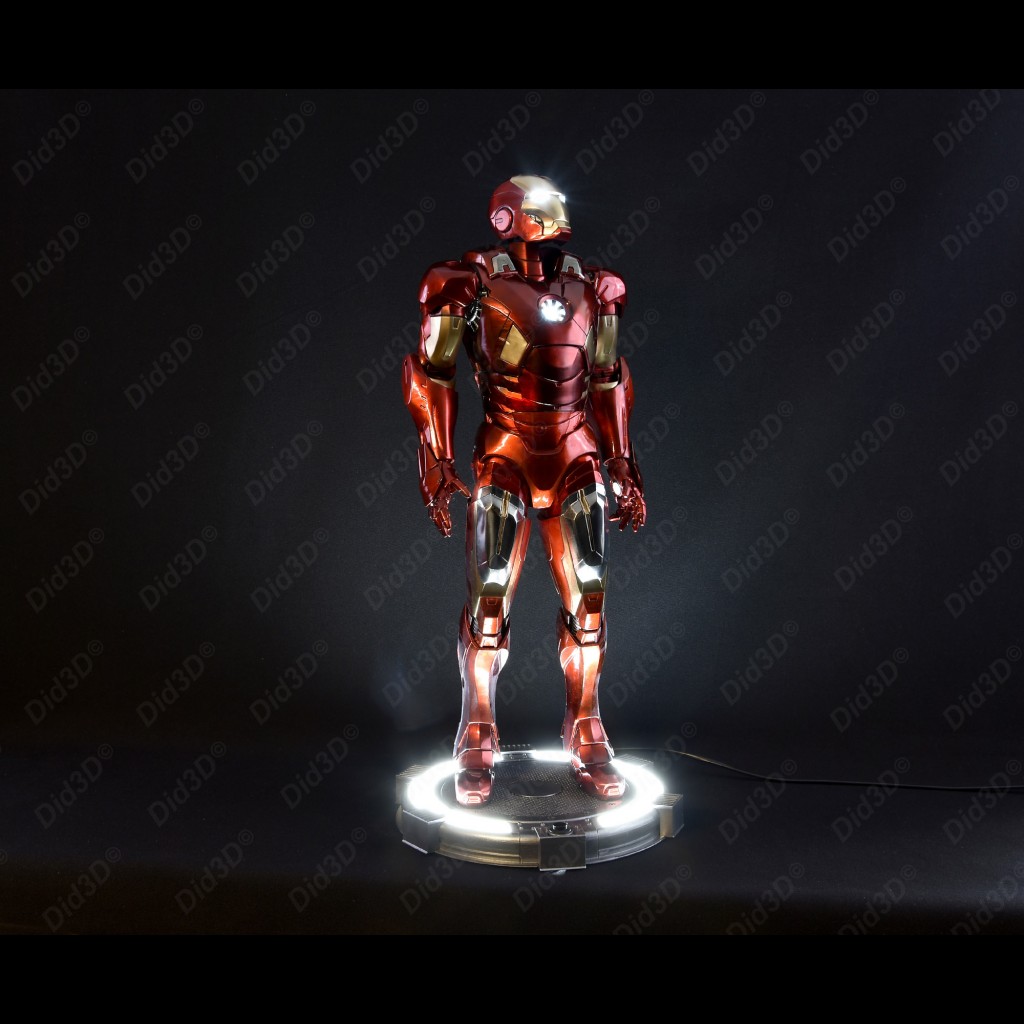 IRON MAN MRK7 ANIMATRONIQUE 62cm 3D print model - 8