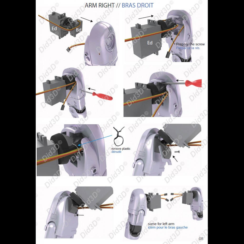 ROBOCOP Animatronic Did3D 62cm - 13