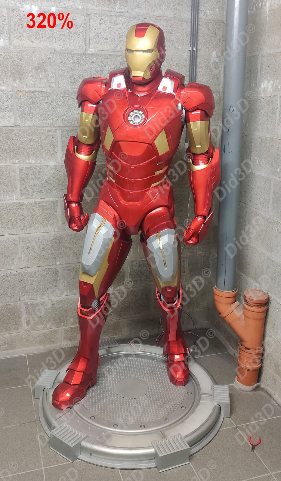 IRONMAN MK7 (Statue). 63cm - 10