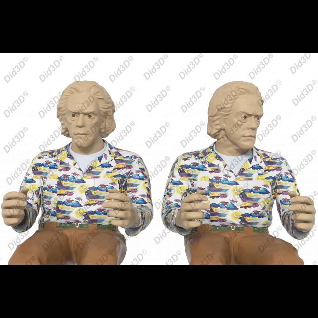 Doc SEAT Did3D for Flying DELOREAN V2 - 6