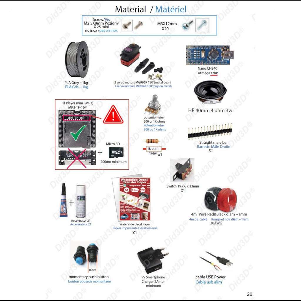 Bike Trooper Did3D Animatronic 1-8 Scale 500mm 22 - 20