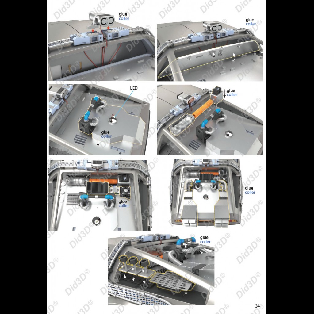 KIT DELOREAN BTTF3 - 18