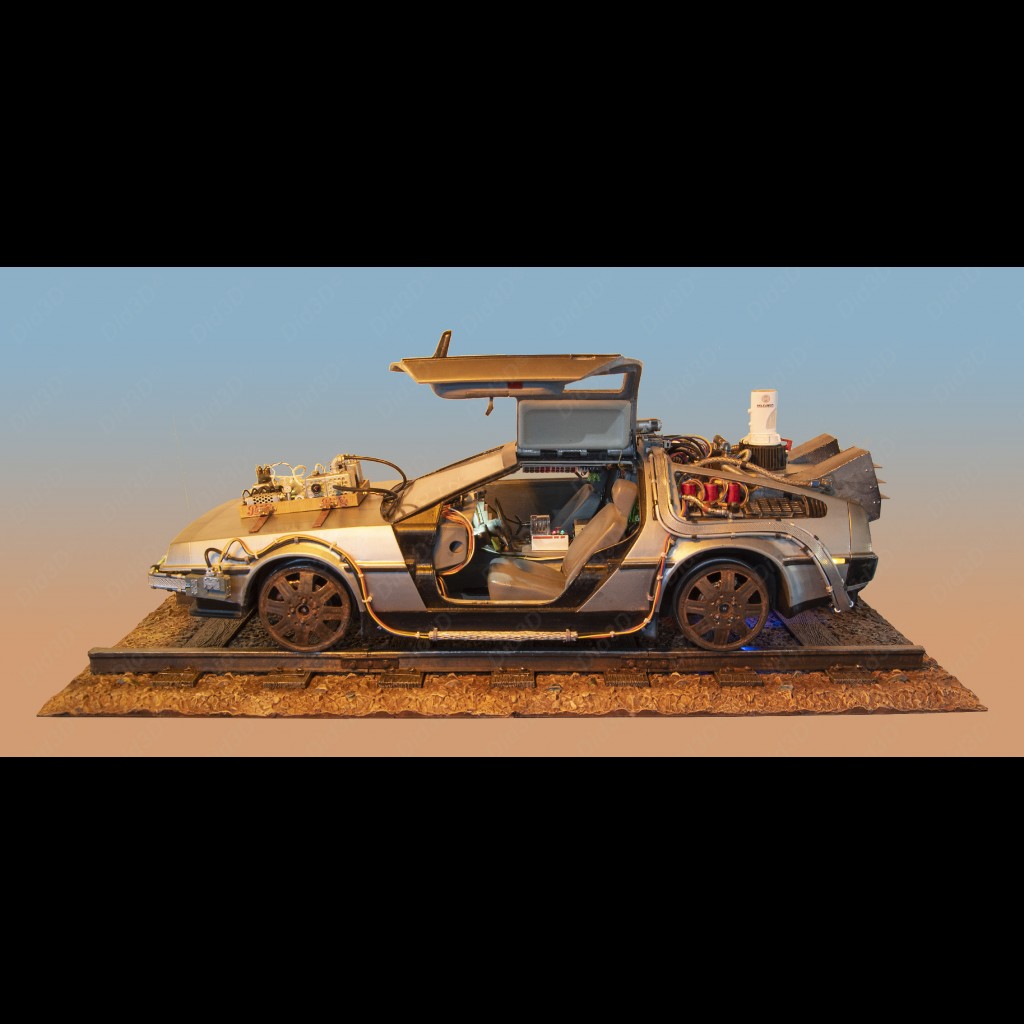 KIT DELOREAN BTTF3 - 6