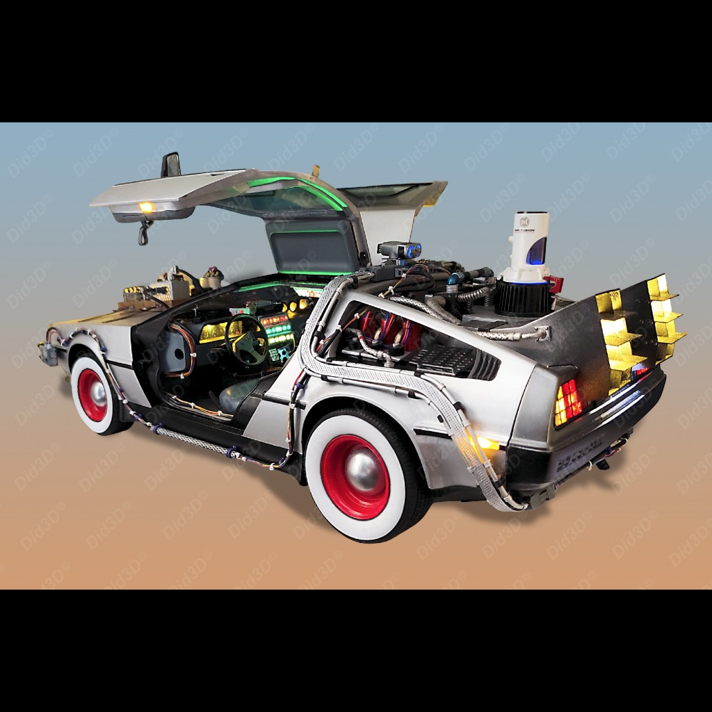 KIT DELOREAN BTTF3 - 9