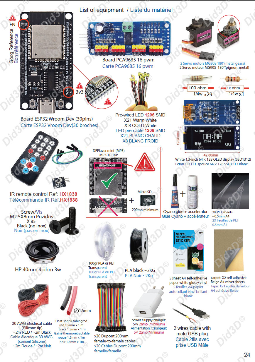 K2000 Animatronique 1/8em 620mm - 15