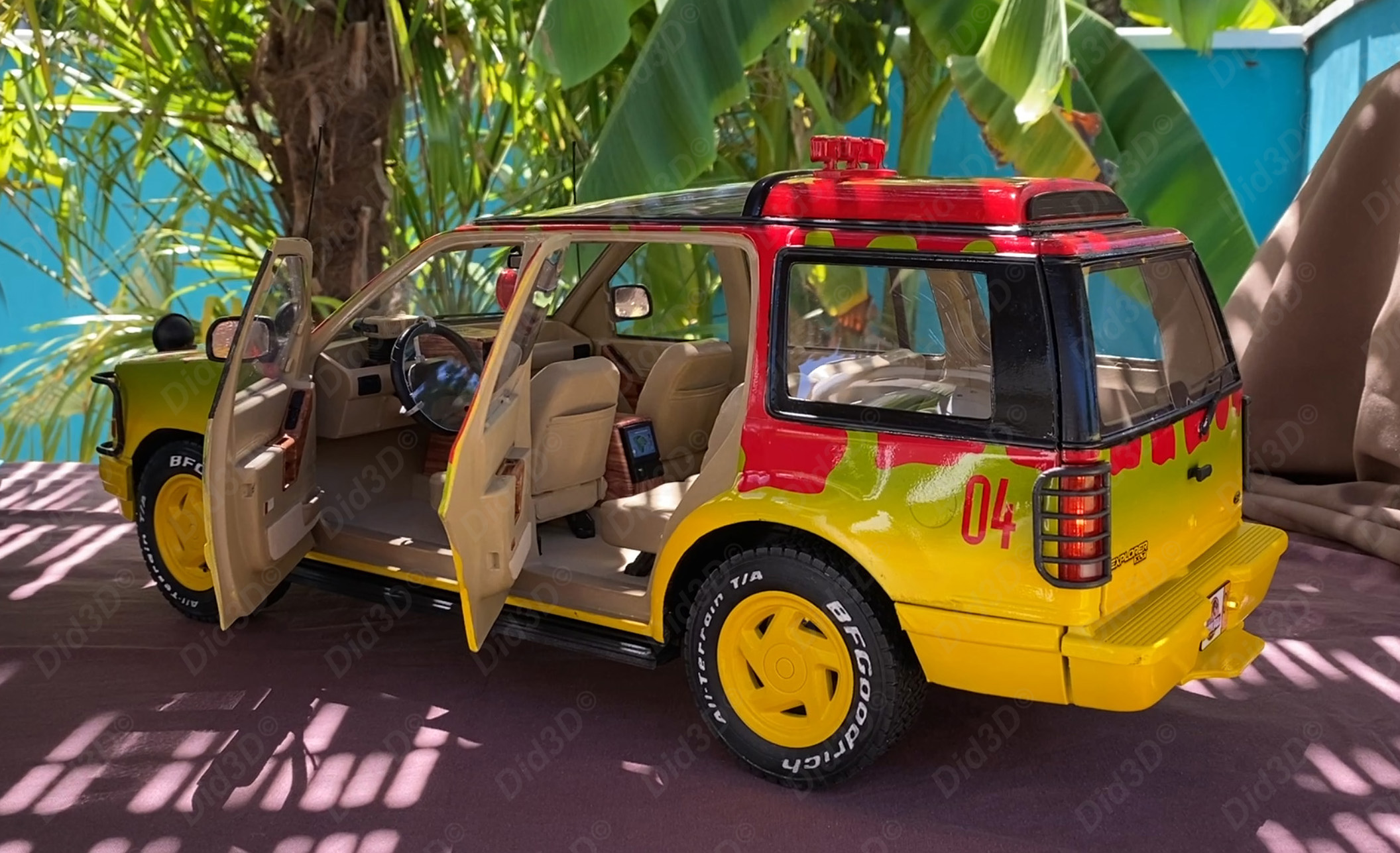JurassicCar Did3D (Animatronic) - 6