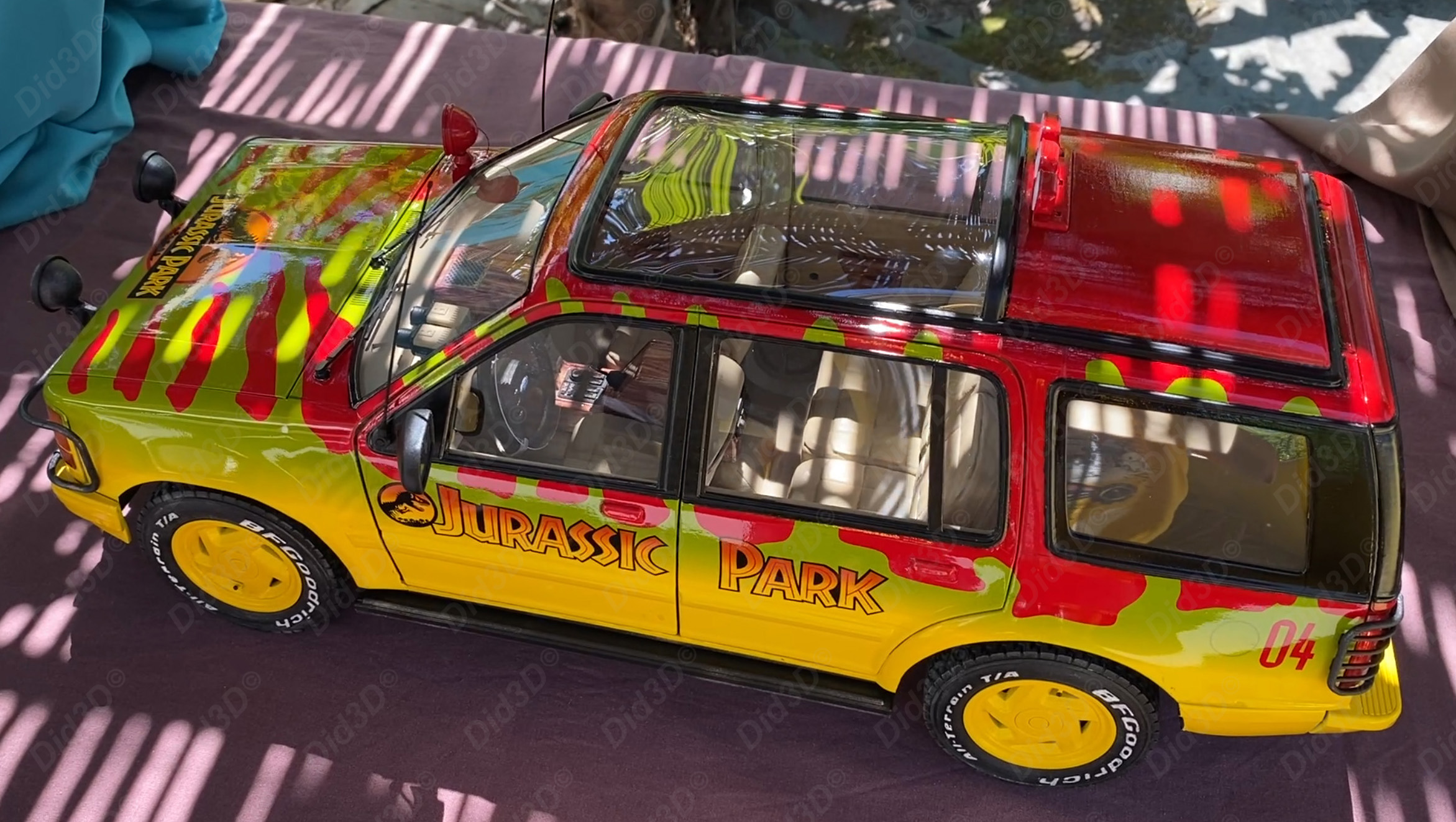 JurassicCar Did3D (Animatronic) - 9