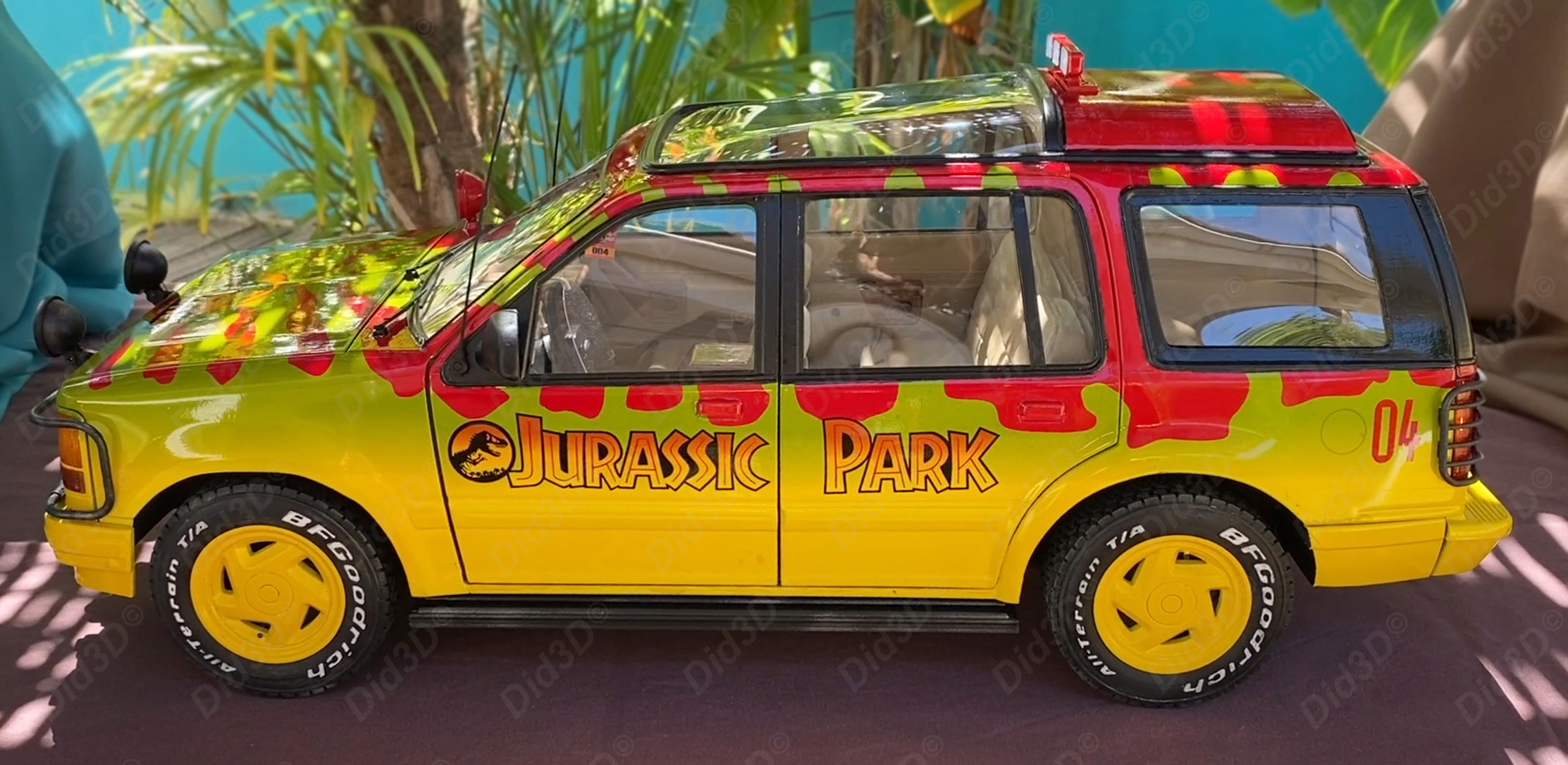 JurassicCar Did3D (Animatronic) - 4