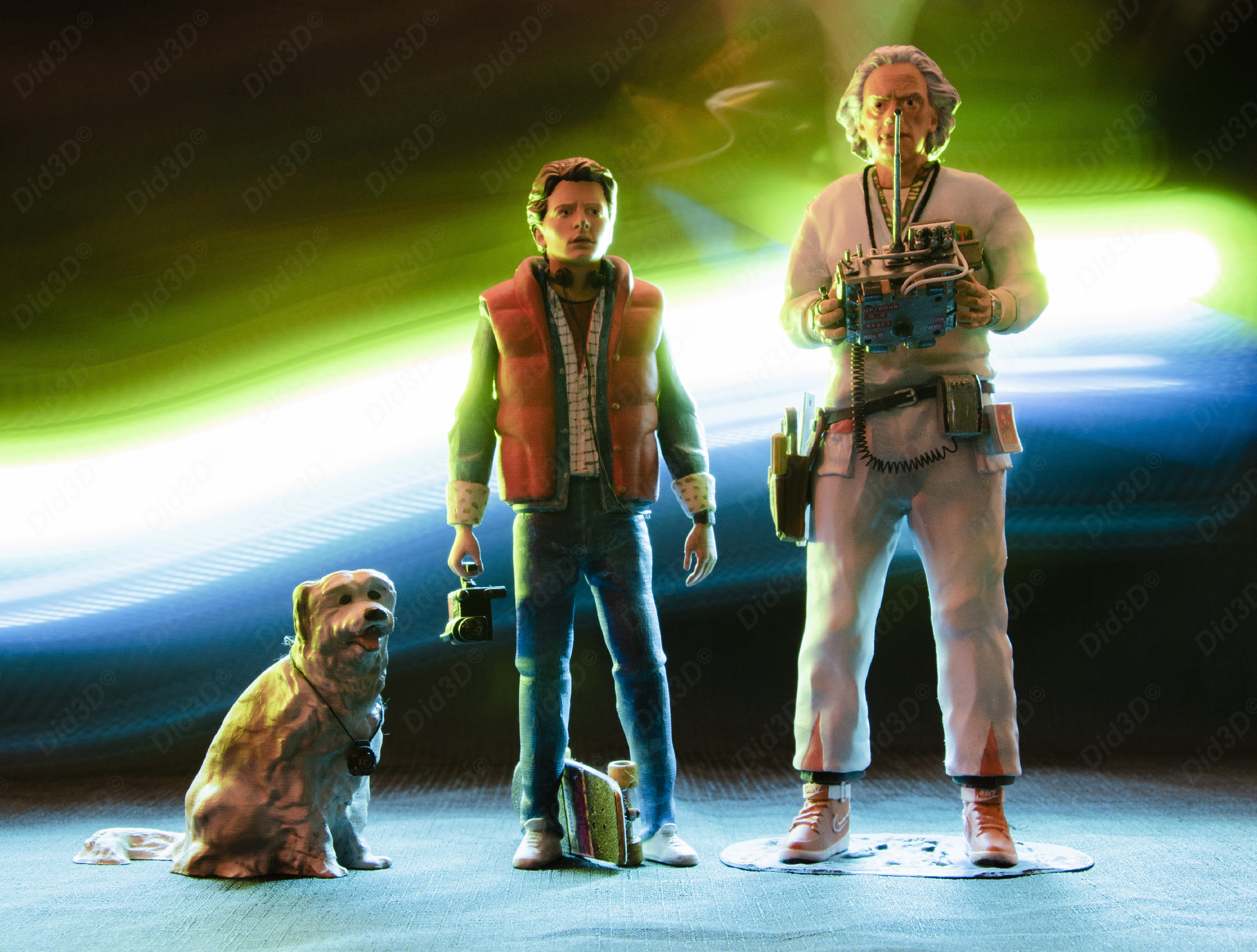Doc, Marty, Einstein (Pack 1-8 Scale) - 11