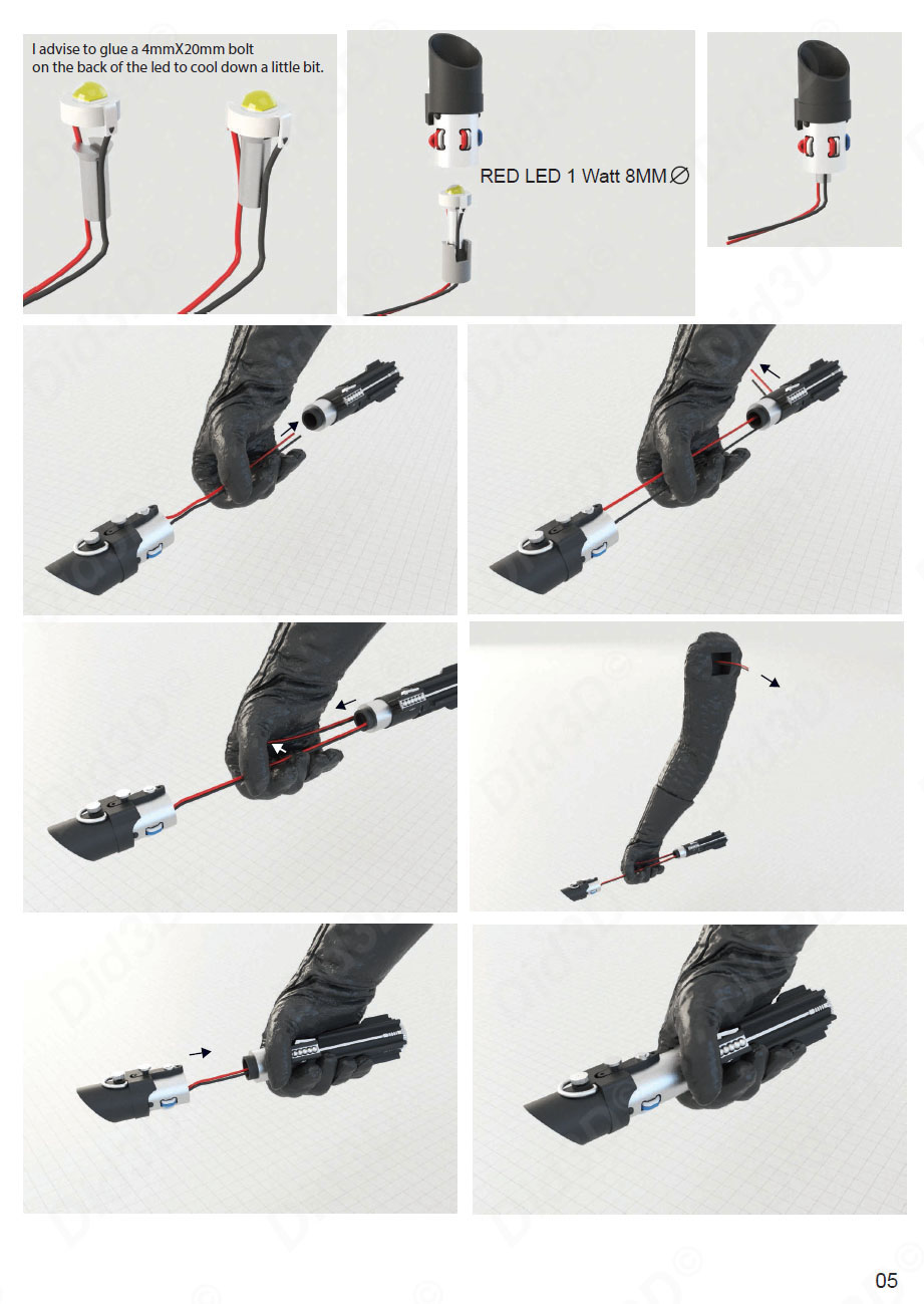 Darth Vader HQ The Empire Strikes Back 1-3 SCALE 70cm - 13