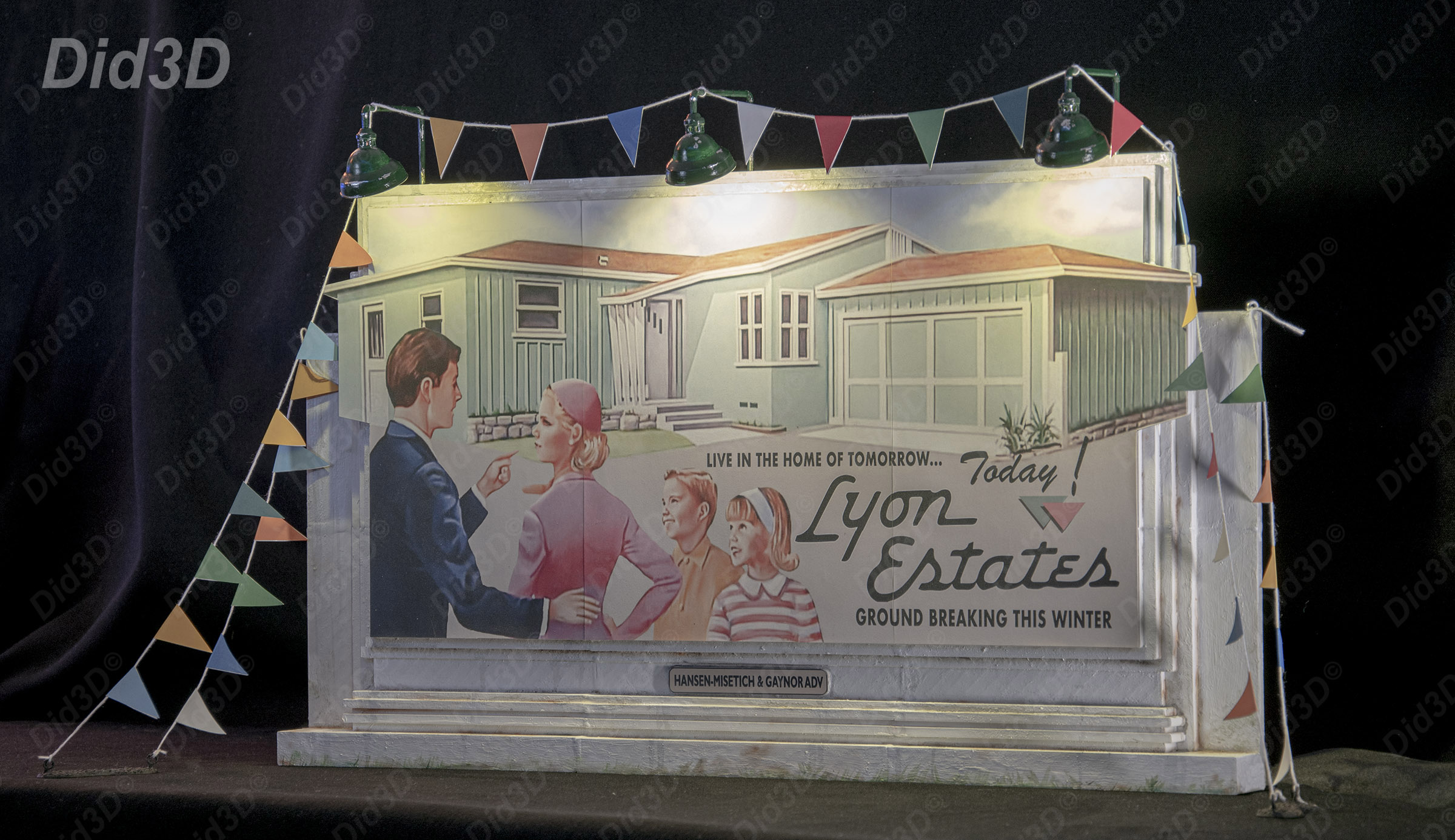 Panneau Lyon Estates (BTTF) 1-8em - 2